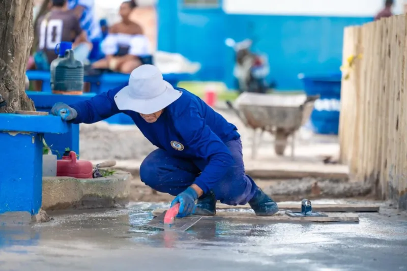 Praça do Residencial Castelinho passa por requalificação e ganha novos espaços de lazer