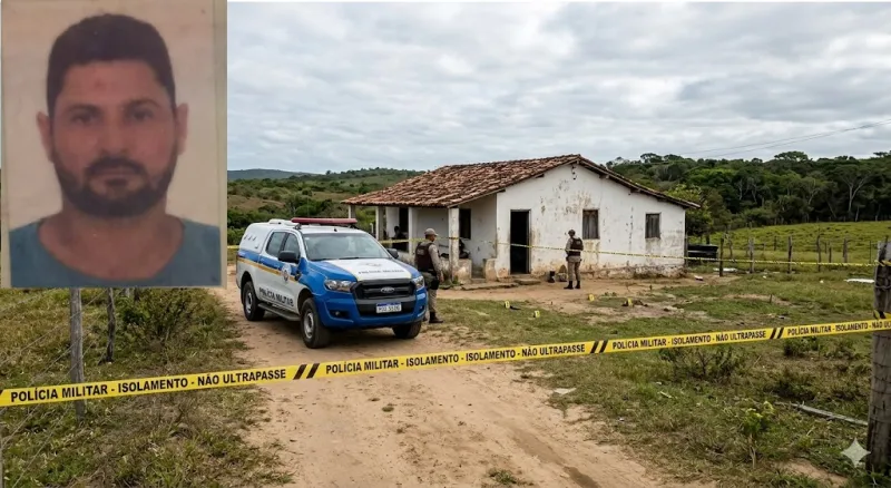    Homem é executado a tiros após invasão de propriedade rural em Prado