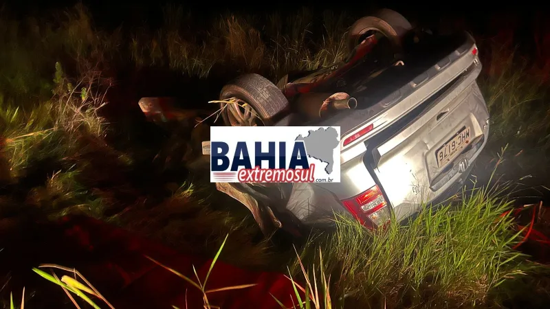 Mãe e dois filhos morrem em acidente na BA 290 em Medeiros Neto