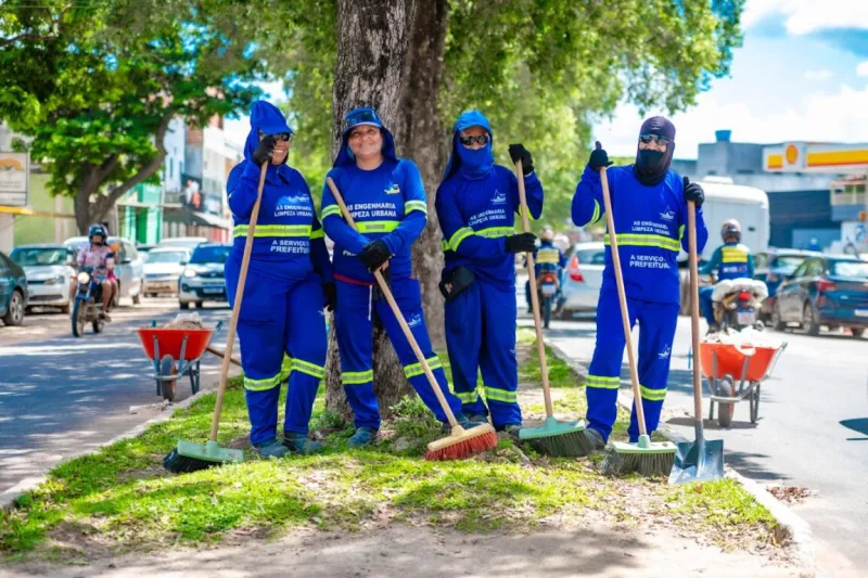 Limpeza urbana reforça qualidade de vida e depende da colaboração da população de Teixeira de Freitas