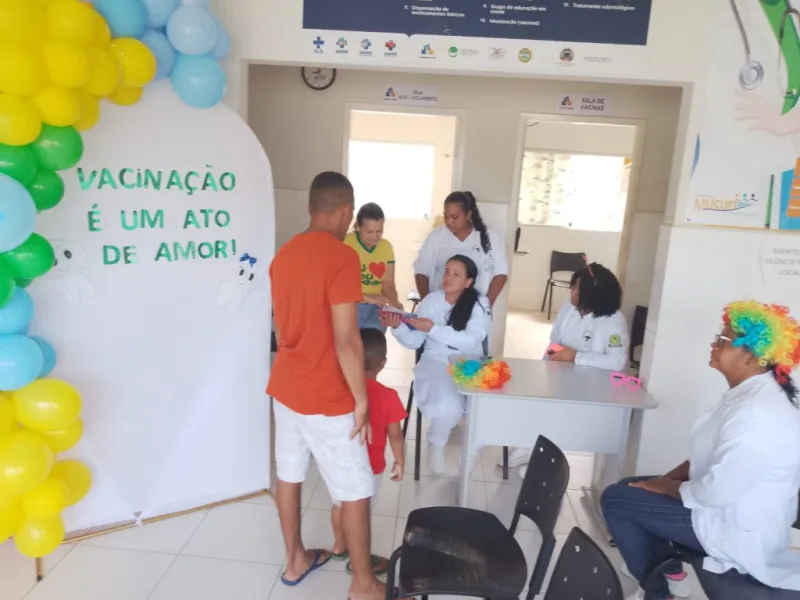 Dia D da campanha contra influenza amplia cobertura vacinal em Mucuri