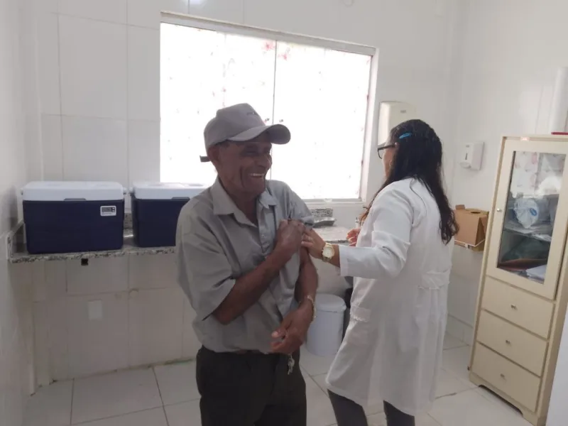 Dia D da campanha contra influenza amplia cobertura vacinal em Mucuri