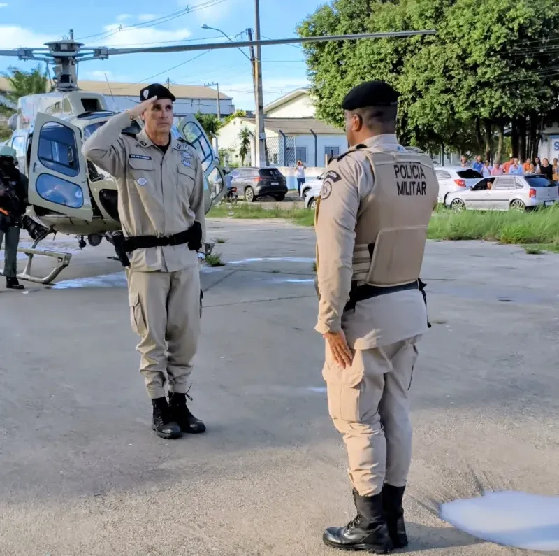 Helicóptero da PMBA chega ao extremo sul para reforçar combate ao crime organizado