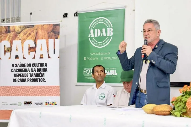 Ação da Adab percorre cidades do extremo sul da Bahia para evitar prejuízos na cacauicultura
