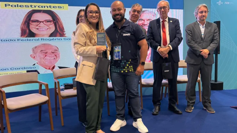Ibirapuã é homenageada pelo SENAI Bahia durante a INDEX 2026 por destaque em educação e desenvolvimento social