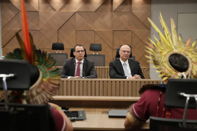 Lideranças indígenas do extremo sul da Bahia vão ao MPBA  para discutir proteção aos povos originários do sul da Bahia