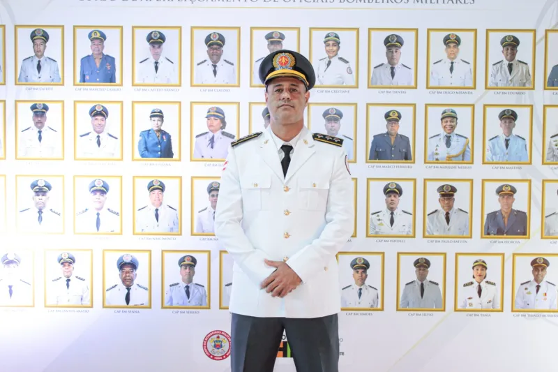 Da base ao oficialato superior : major  BM Milton Borges celebr promoção e trajetória  no Corpo de Bombeiros Militar da Bahia