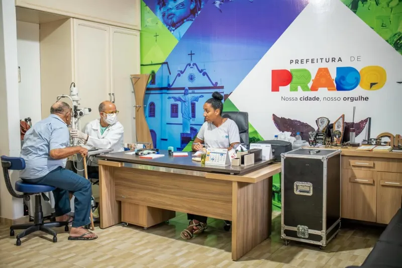 Prefeitura de Prado realiza Mutirão e reforça importância do diagnóstico precoce do glaucoma