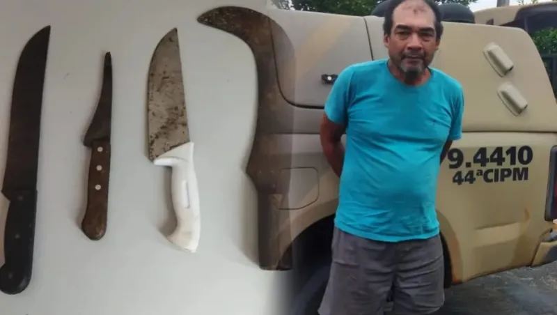Homem de alta periculosidade é preso em operação da PM em distrito de Itanhém