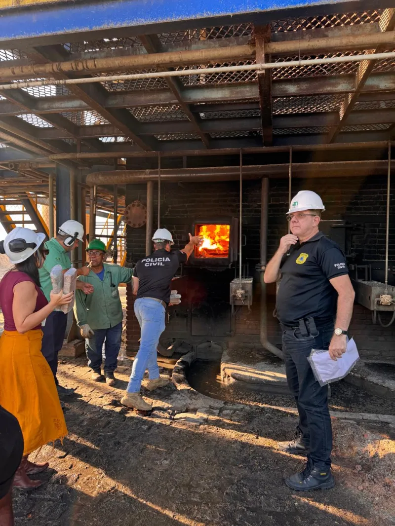 Polícia Civil realiza incineração de drogas apreendidas em unidades da 8ª COORPIN TEIXEIRA DE FREITAS