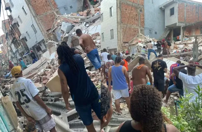  Governo da Bahia mobiliza órgãos estaduais em apoio às vítimas de desabamento em Salvador. Três pessoas morreram