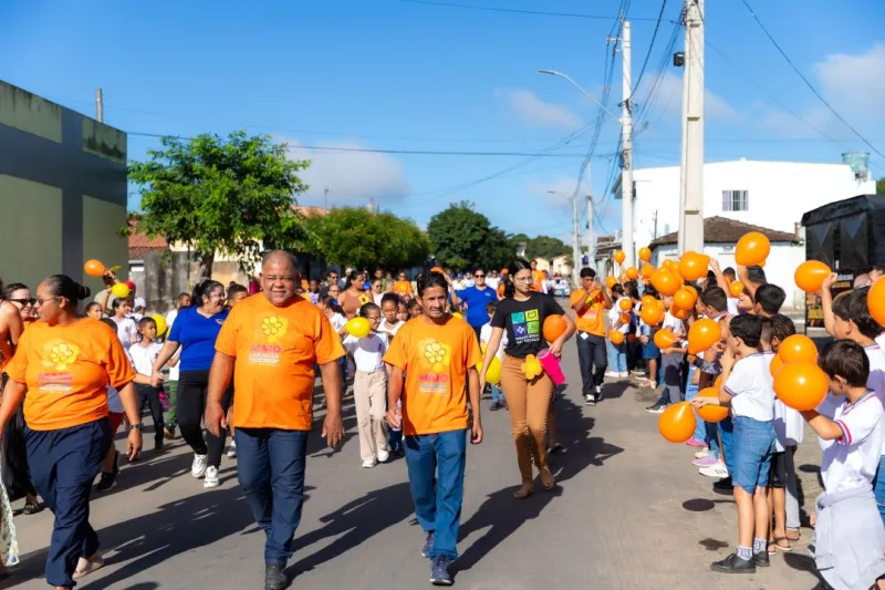 Maio Laranja mobiliza Ibirapuã em grande caminhada de conscientização e combate ao abuso e à exploração sexual de crianças e adolescentes Maio Laranja mobiliza Ibirapuã em grande caminhada de conscientização e combate ao abuso e à exploração sexual de crianças e adolescentes