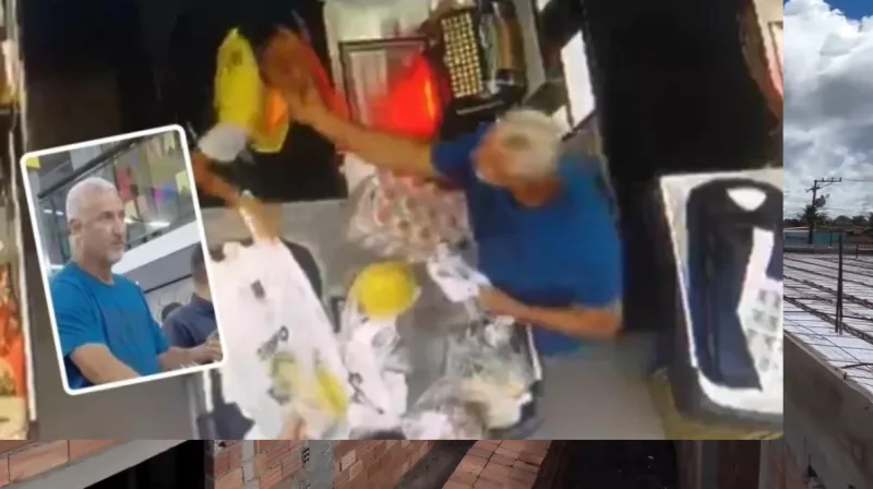 Vídeo: Operadora de caixa é agredida por cliente dentro de supermercado no oeste da Bahia Vídeo: Operadora de caixa é agredida por cliente dentro de supermercado no oeste da Bahia