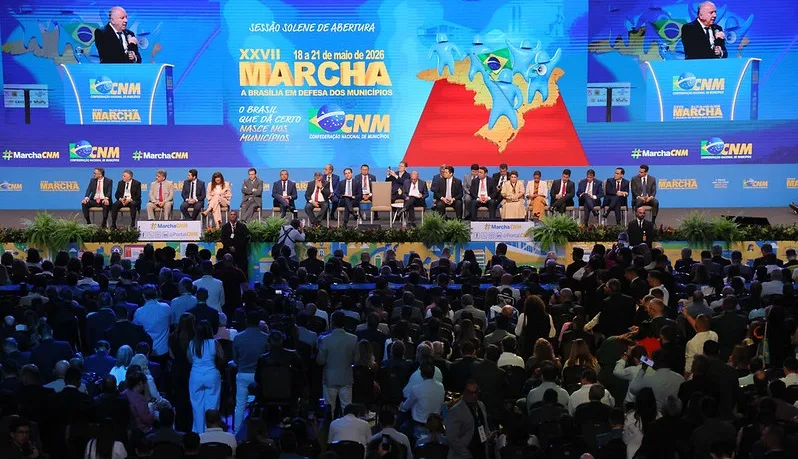 Ibirapuã marca presença na Marcha a Brasília em Defesa dos Municípios 2026