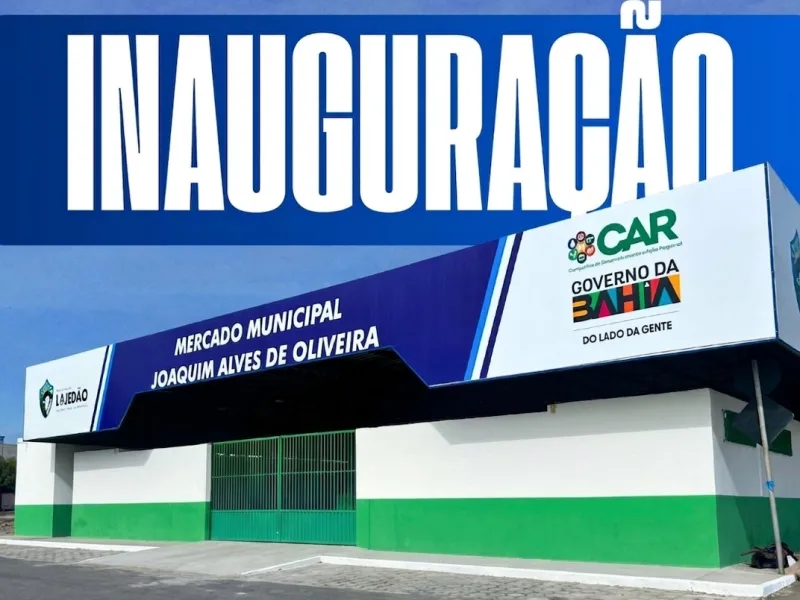 Novo Mercado Municipal de Lajedão será inaugurado no dia 29 de maio
