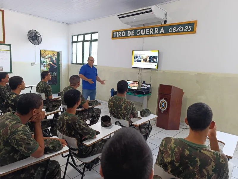 Palestra no TG de Itamaraju reforça campanha sobre paz no trânsito 