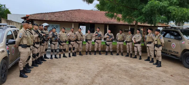 Operação Força Total reforça policiamento em Teixeira de Freitas durante ação realizada em toda a Bahia e em nível nacional