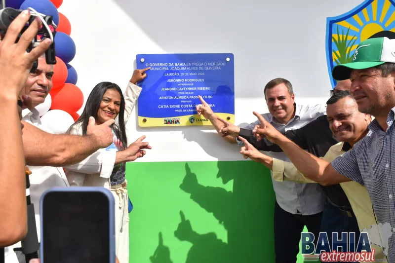 Prefeito Tonzinho entrega novo Mercado Municipal e reforça série de investimentos em Lajedão
