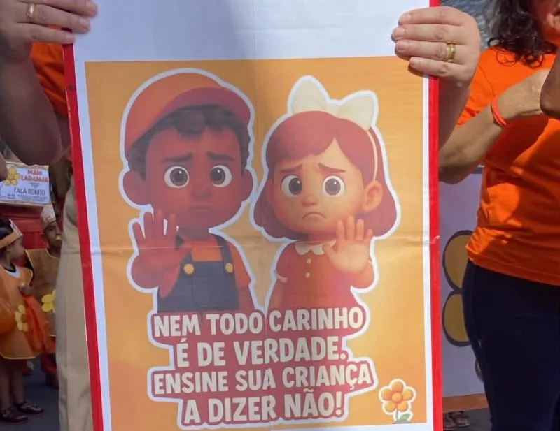 Maio Laranja: Mucuri encerra ações da campanha com grande apoio da comunidade escolar Maio Laranja: Mucuri encerra ações da campanha com grande apoio da comunidade escolar