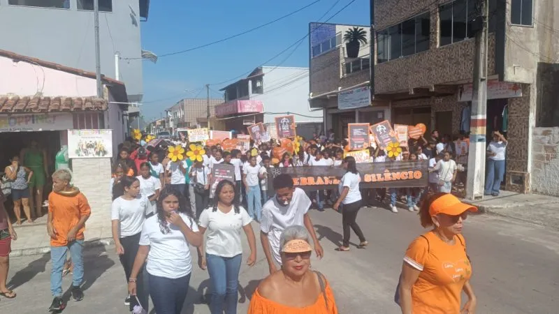 Maio Laranja: Mucuri encerra ações da campanha com grande apoio da comunidade escolar Maio Laranja: Mucuri encerra ações da campanha com grande apoio da comunidade escolar