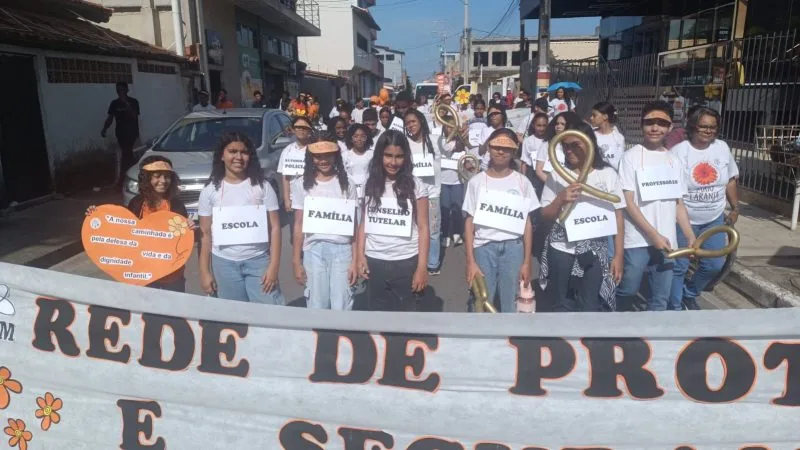 Maio Laranja: Mucuri encerra ações da campanha com grande apoio da comunidade escolar Maio Laranja: Mucuri encerra ações da campanha com grande apoio da comunidade escolar