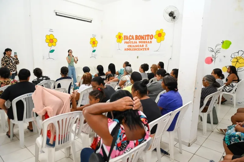 CRAS Liberdade promove atividade de conscientização sobre proteção de crianças e adolescentes CRAS Liberdade promove atividade de conscientização sobre proteção de crianças e adolescentes