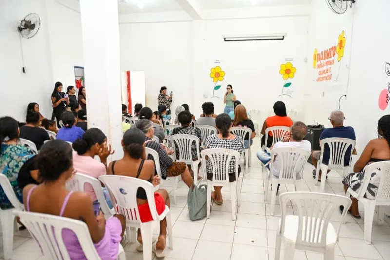 CRAS Liberdade promove atividade de conscientização sobre proteção de crianças e adolescentes CRAS Liberdade promove atividade de conscientização sobre proteção de crianças e adolescentes