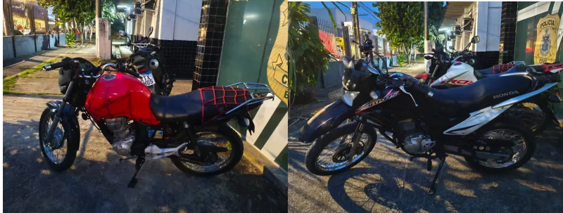 Caema apreende três motos com restrição de roubo/furto no interior de Itamaraju