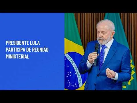 Em reunião ministerial, Lula defende soberania do Brasil e sequência de diálogo com os EUA