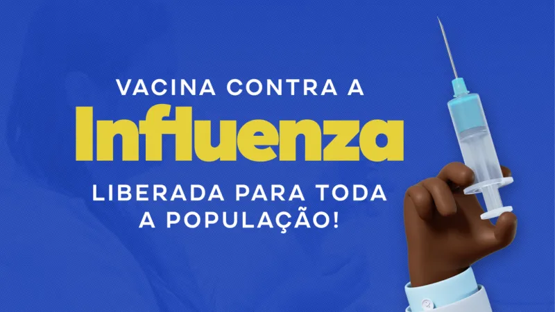 Vacina contra a gripe é liberada para toda a população em Teixeira de Freitas Vacina contra a gripe é liberada para toda a população em Teixeira de Freitas