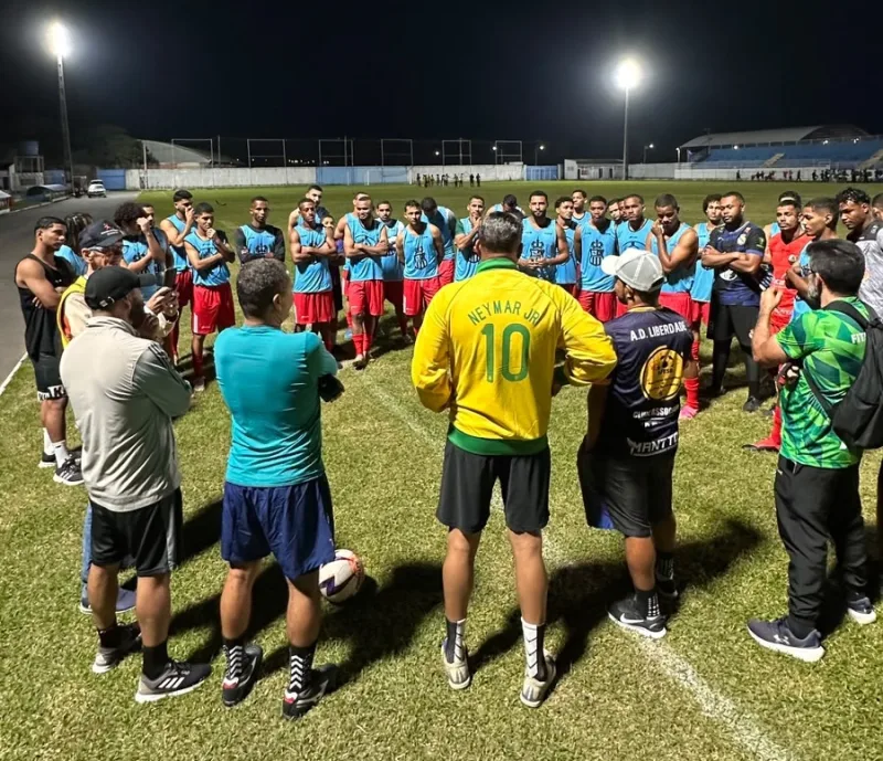 Seleção de Teixeira de Freitas inicia preparação para a Copa Construir 2026 com primeiro treino no Tomatão