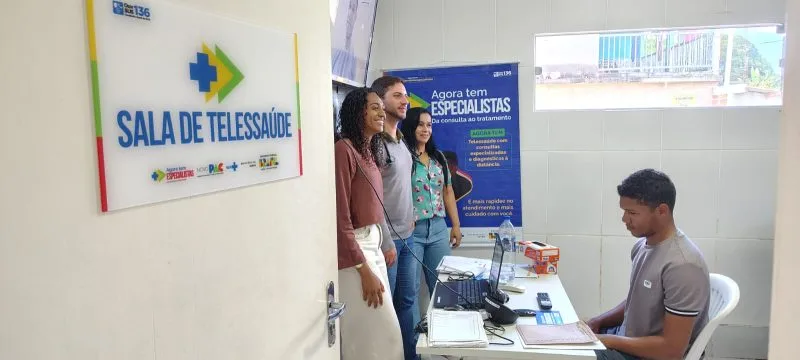 Mucuri inaugura consultório de Telessaúde e amplia acesso da população a atendimentos especializados no povoado de Cruzelândia Mucuri inaugura consultório de Telessaúde e amplia acesso da população a atendimentos especializados no povoado de Cruzelândia