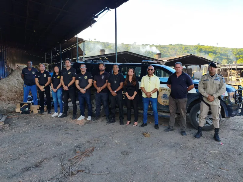 Polícia Civil realiza incineração de mais de 61 quilos de drogas apreendidas em Teixeira de Freitas