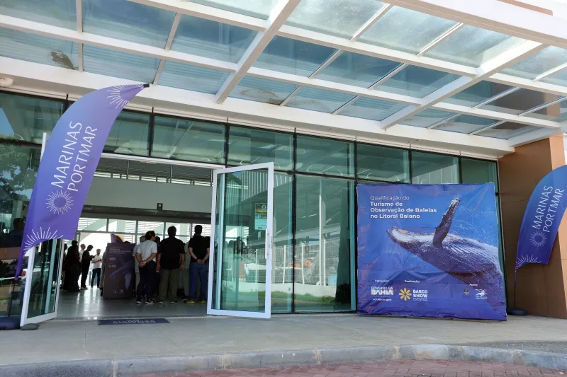 Bahia lança temporada 2026 de observação de baleias-jubarte com capacitação para profissionais do turismo