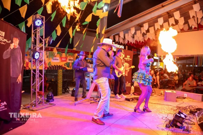 Teixeira Junina – Tradição nos Bairros abre programação de São João com noite especial na Rua Gourmet