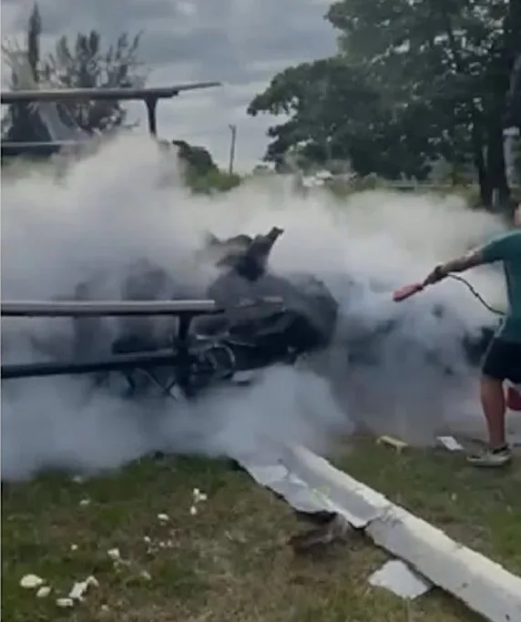 Colisão entre dois helicópteros no Rio de Janeiro deixa seis mortos; cantor norte-americano e influencer argentino  estão entre as vítimas