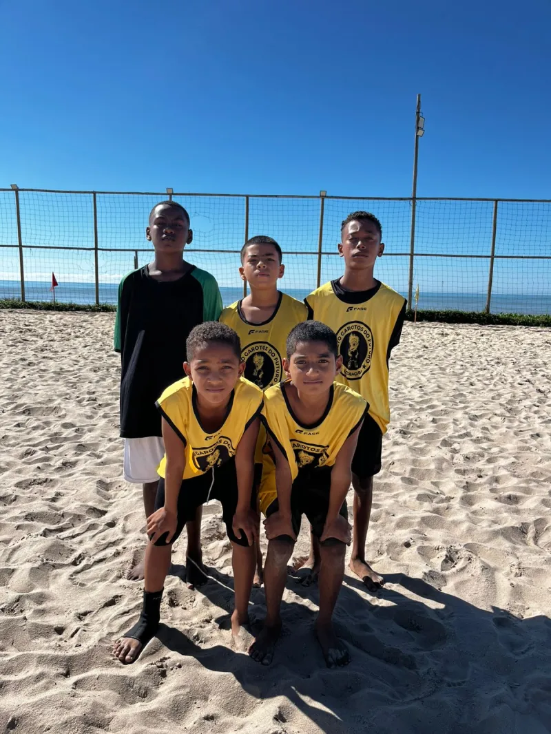 Talento nas areias: Projeto Garotos do Futuro encerra 1º Campeonato de Beach Soccer com grandes finais em Alcobaça