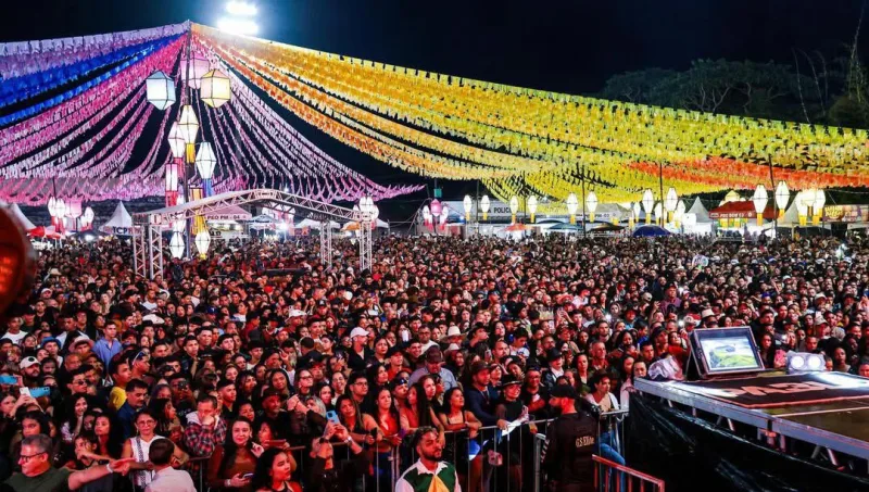 Recorde de público! O 38º Arraiá do Água Fria se consolida, mais uma vez, como uma das maiores festas da região Recorde de público! O 38º Arraiá do Água Fria se consolida, mais uma vez, como uma das maiores festas da região