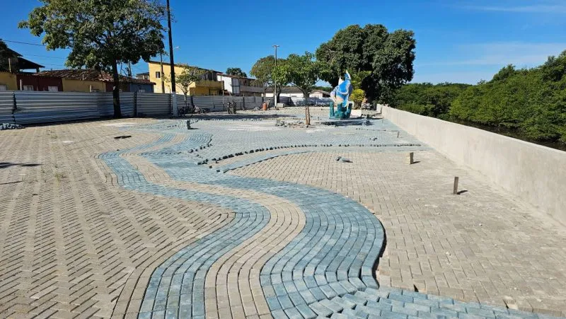 Praça do Peroá ganha nova vida e se prepara para continuar sendo palco das tradições culturais de Mucuri