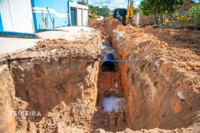 Obras de drenagem avançam no Jardim Caraípe e já atingem 90% de execução em Teixeira de Freitas Obras de drenagem avançam no Jardim Caraípe e já atingem 90% de execução em Teixeira de Freitas
