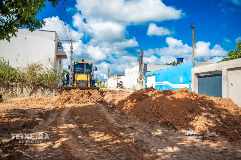 Obras de drenagem avançam no Jardim Caraípe e já atingem 90% de execução em Teixeira de Freitas Obras de drenagem avançam no Jardim Caraípe e já atingem 90% de execução em Teixeira de Freitas
