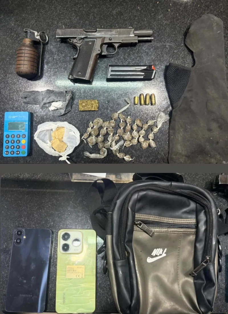 Confronto com a PM em área de mata termina com um morto e apreensão de armas e drogas em Eunápolis