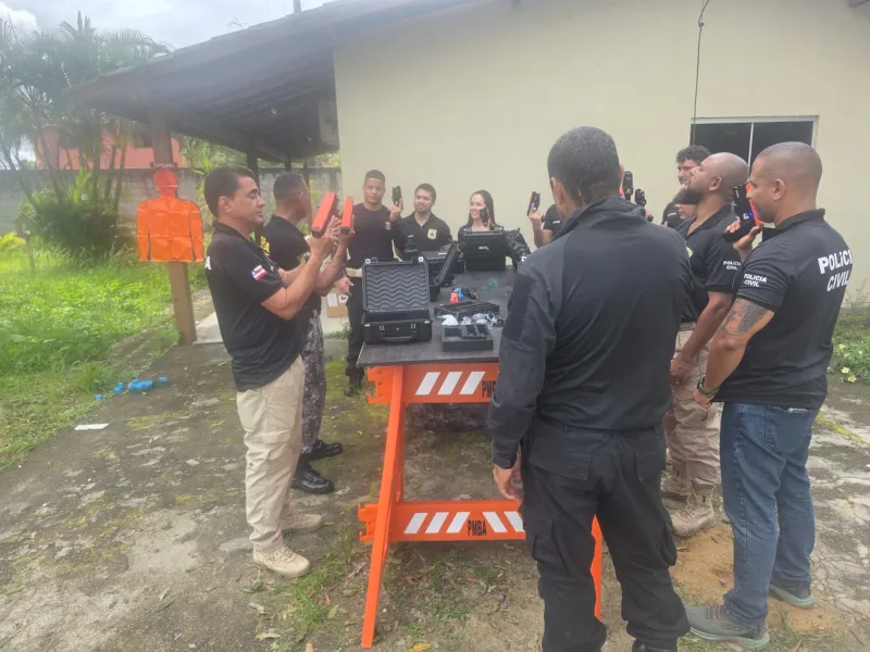 Polícia Civil promove capacitação com a Força Nacional para aprimoramento do uso de equipamentos menos letais Polícia Civil promove capacitação com a Força Nacional para aprimoramento do uso de equipamentos menos letais