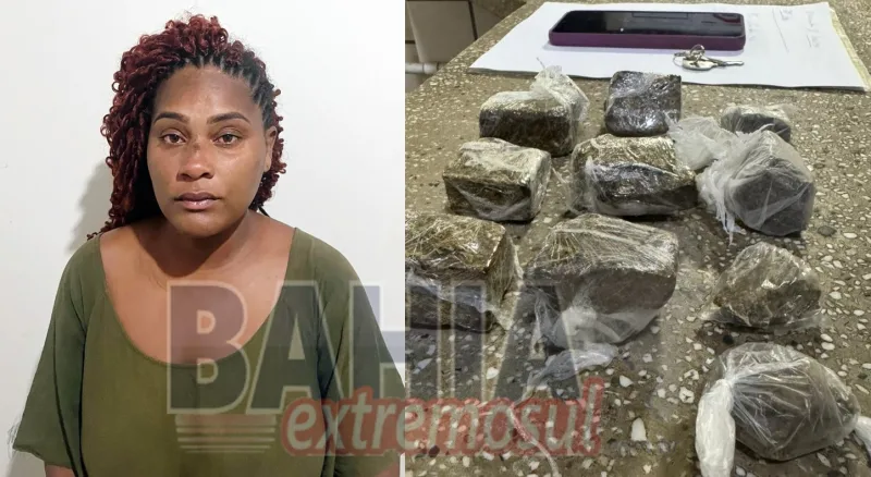 Mulher é presa por tráfico de drogas durante ação policial em Itanhém
