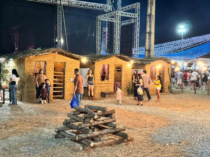 Resgate histórico e inovação: Ornamentação é um show à parte no 38º Arraiá do Água Fria