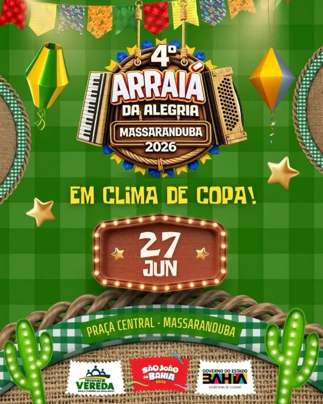 Entre obras e tradição: Massaranduba recebe Caravana do Trabalho e Arraiá da Alegria