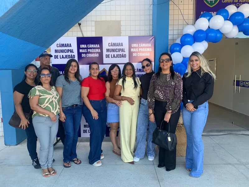 Câmara de Lajedão inaugura Centro de Atendimento ao Cidadão com serviços gratuitos