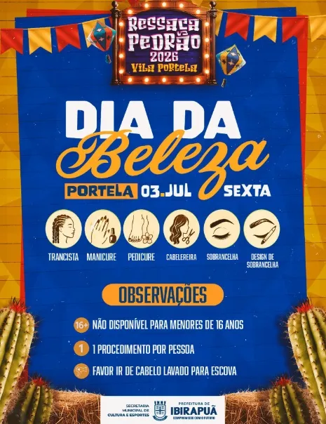 Vila Portela, distrito de Ibirapuã, recebe “Dia da Beleza” com serviços gratuitos e ação voltada ao bem-estar da comunidade