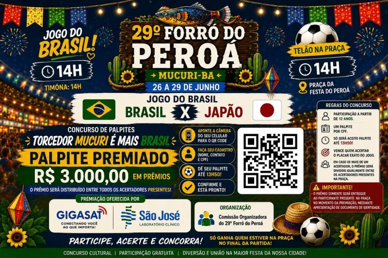 29º Forró do Peroá mantém clima de festa e arrasta público na terceira noite de programação