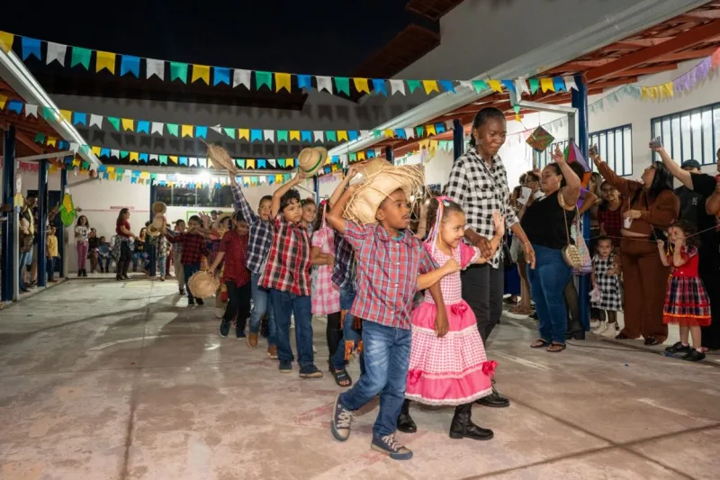 Festas juninas fortalecem cultura, aprendizado e integração nas escolas da Rede Municipal de Teixeira de Freitas